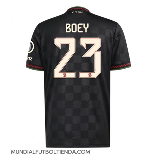 Camiseta Bayern Munich Sacha Boey #23 Tercera Equipación Replica 2025-26 mangas cortas